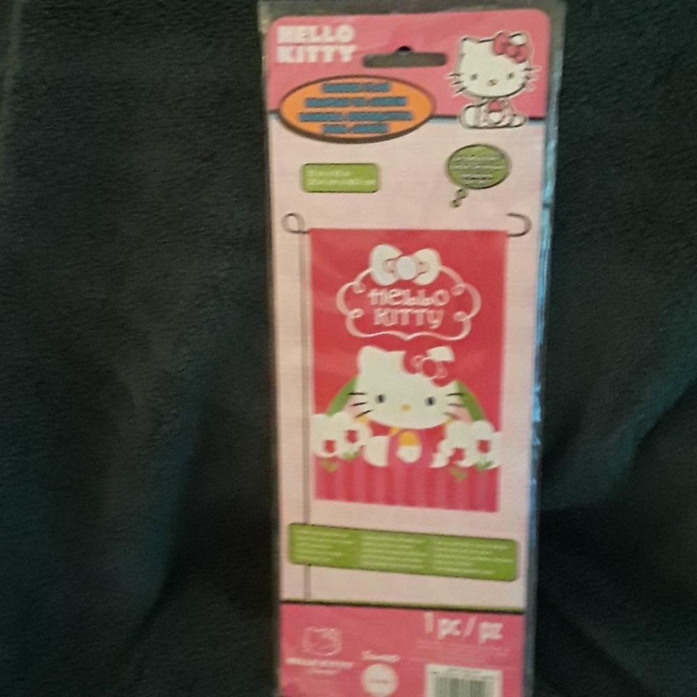 Hello kitty garden flag